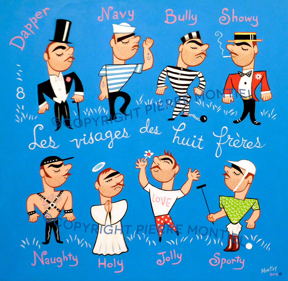LES VISAGES DES HUIT FRÈRES